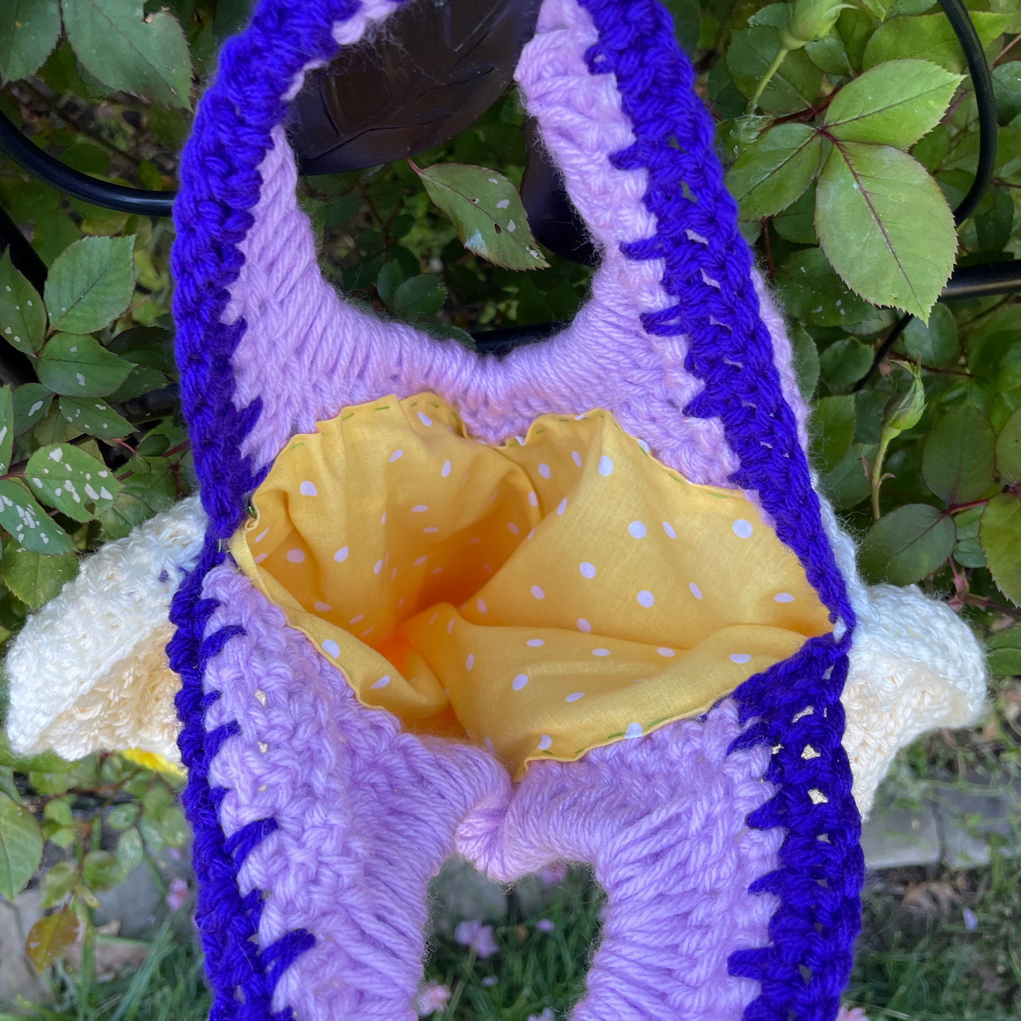 Pansy Tote Mini- Corn on the Lavender