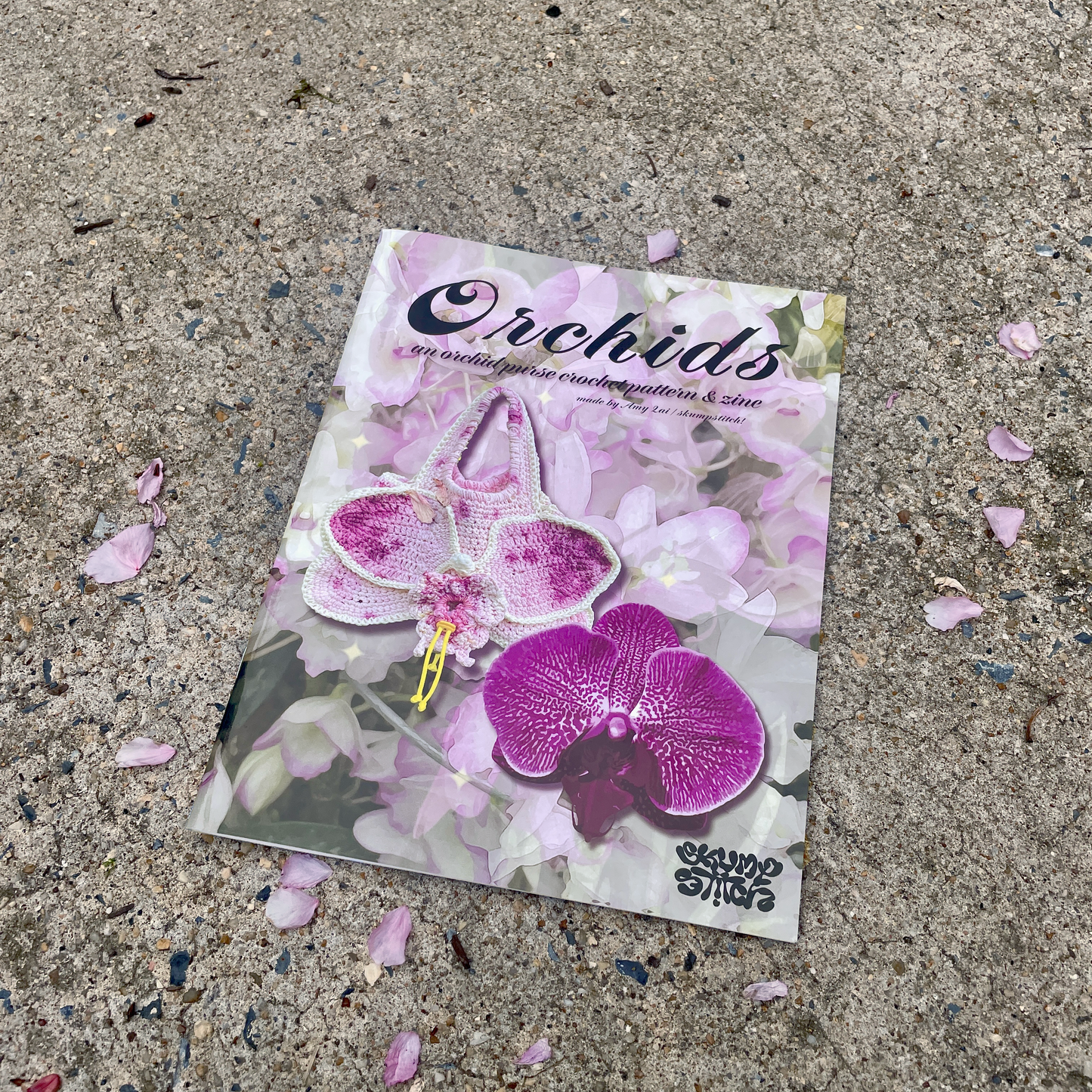 Orchid Purse Pattern - PHYSICAL MAGAZINE