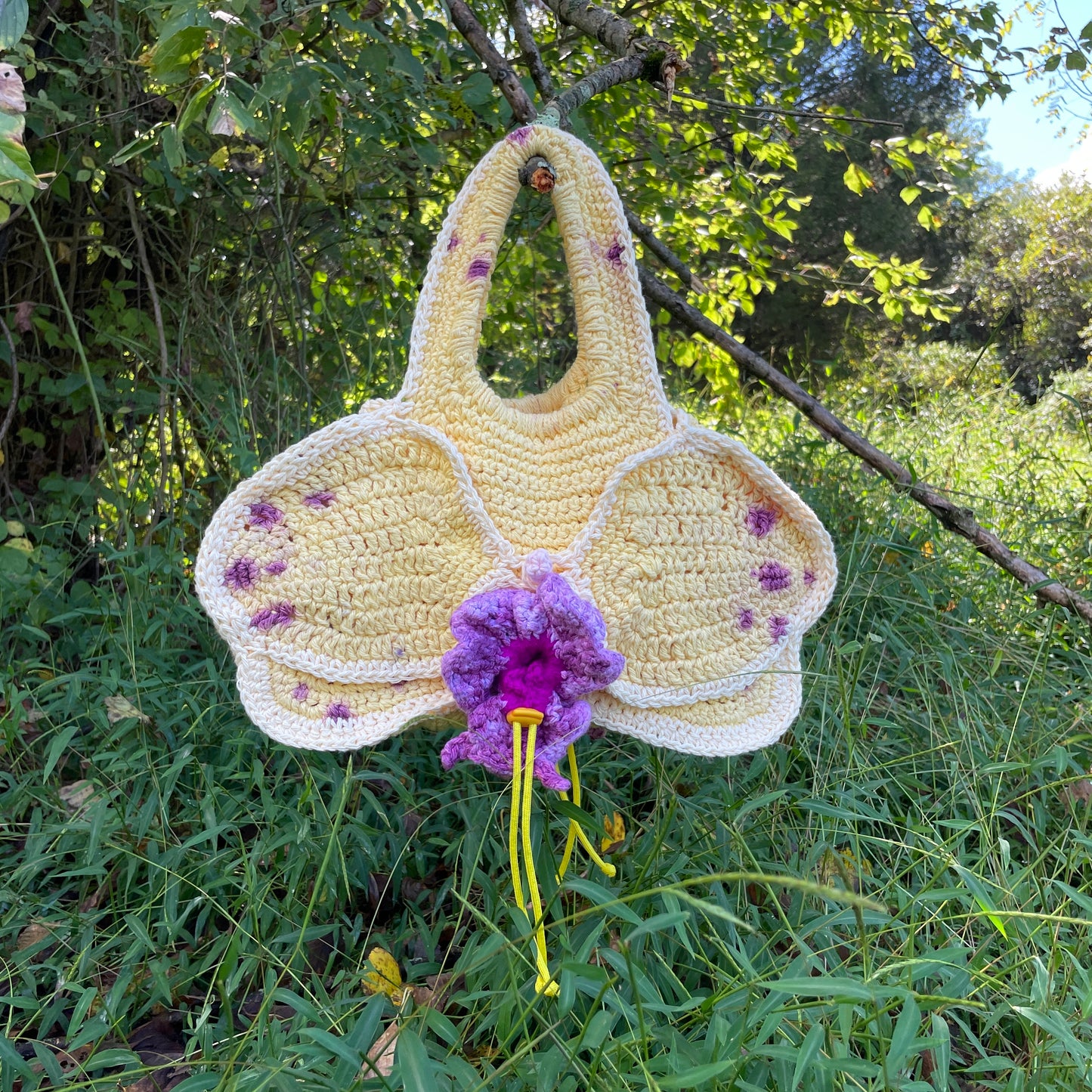 Orchid Purse Pattern - PHYSICAL MAGAZINE