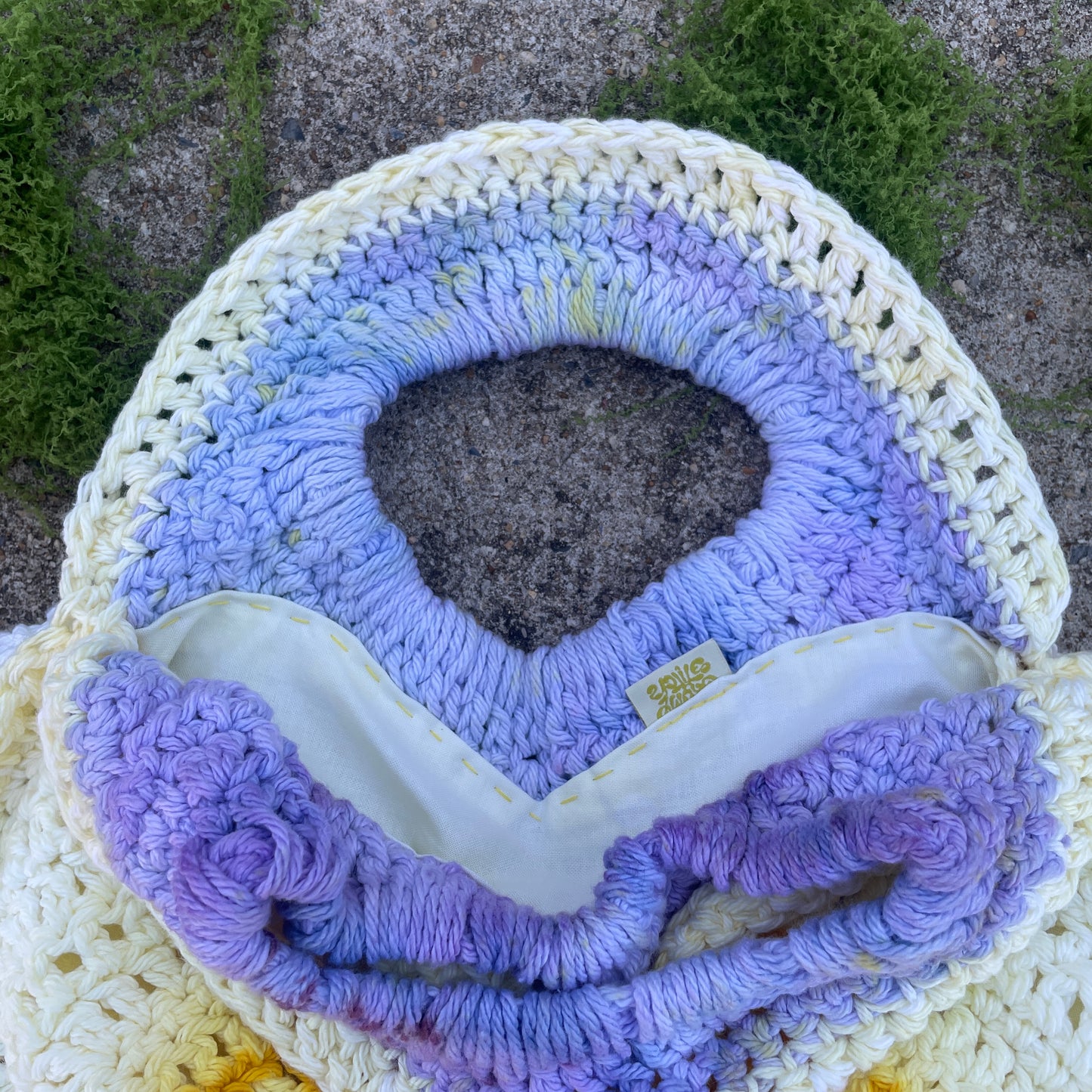Pansy Tote Mini "Eggtart"