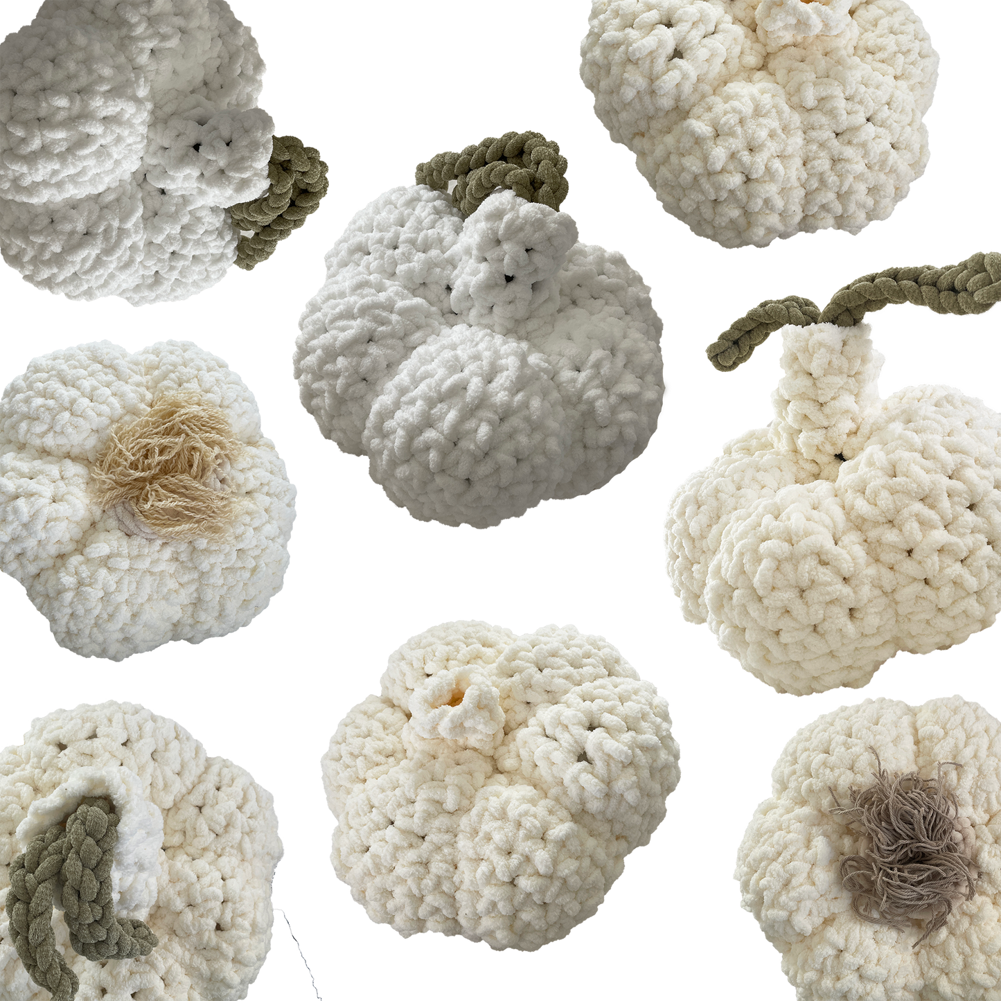 DIGITAL FILE ONLY Crochet Garlic Bag Throw Pillow PDF Pattern