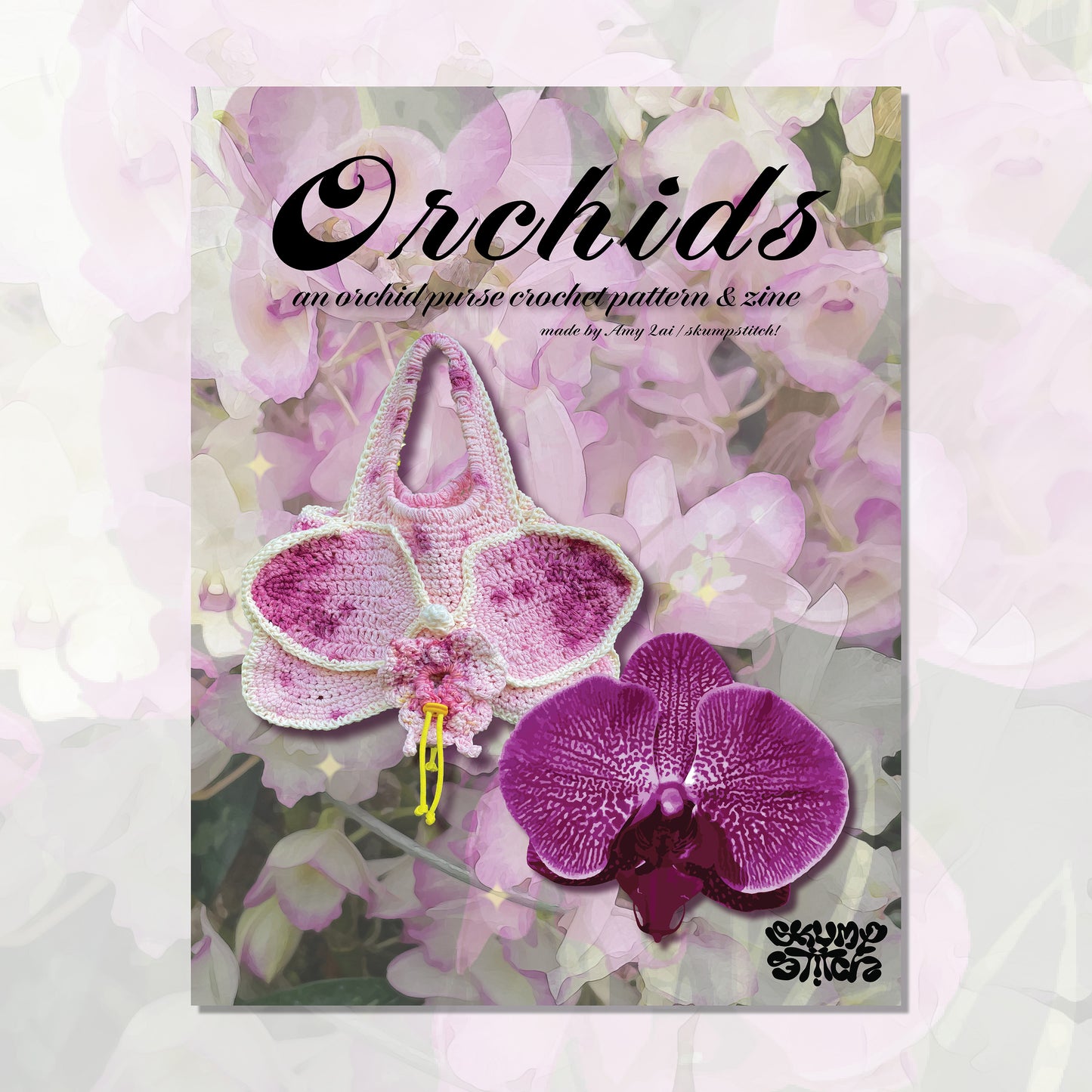 Orchid Purse Pattern - PHYSICAL MAGAZINE