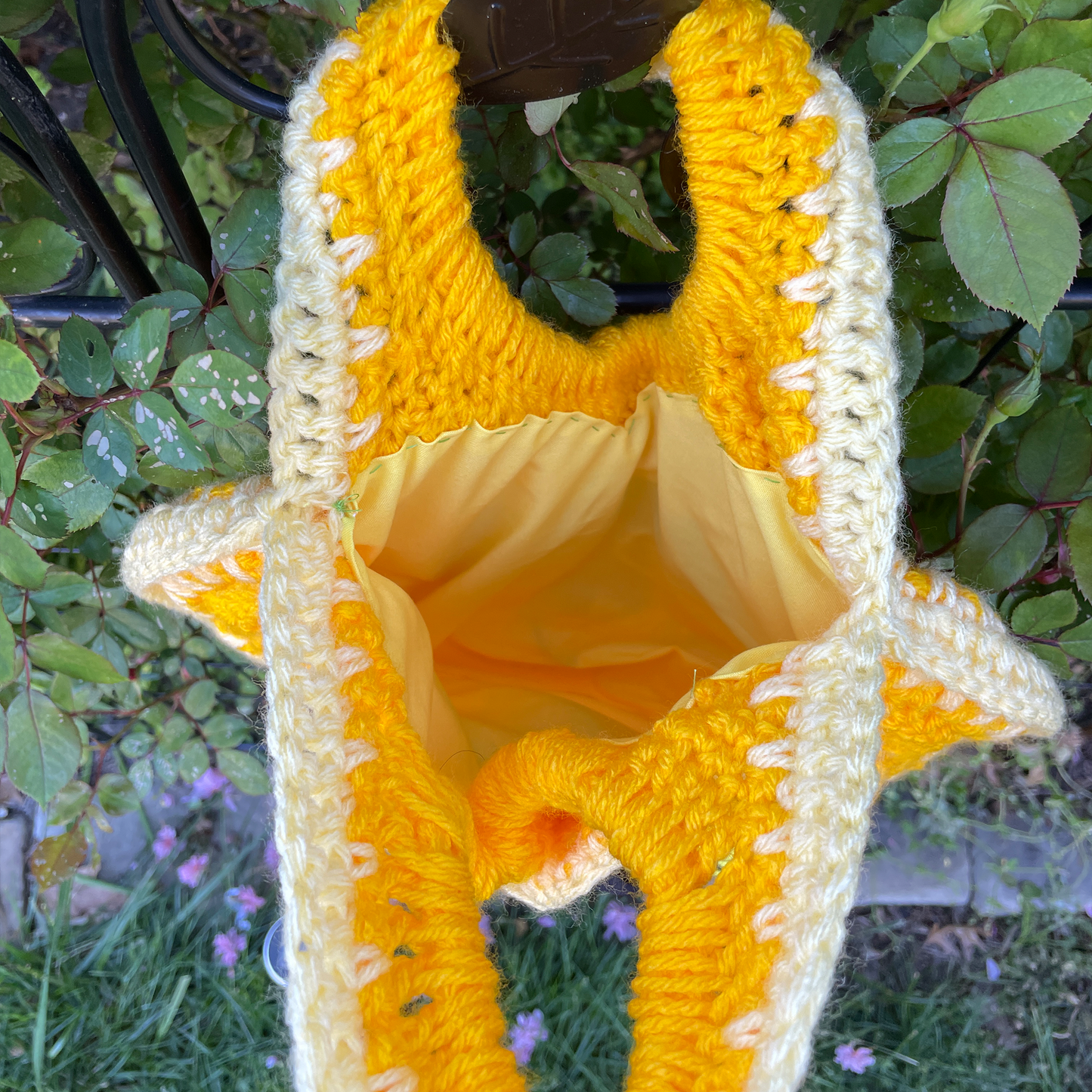 Pansy Tote Mini- Pineapple