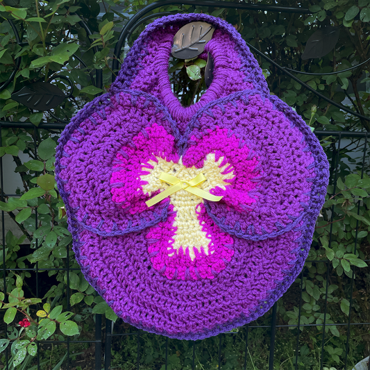 Pansy Tote Mini- Acai