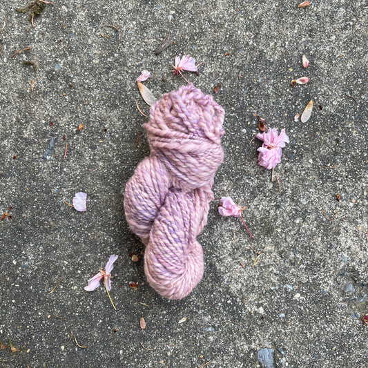 Handspun Yarn: Lilac Daze I