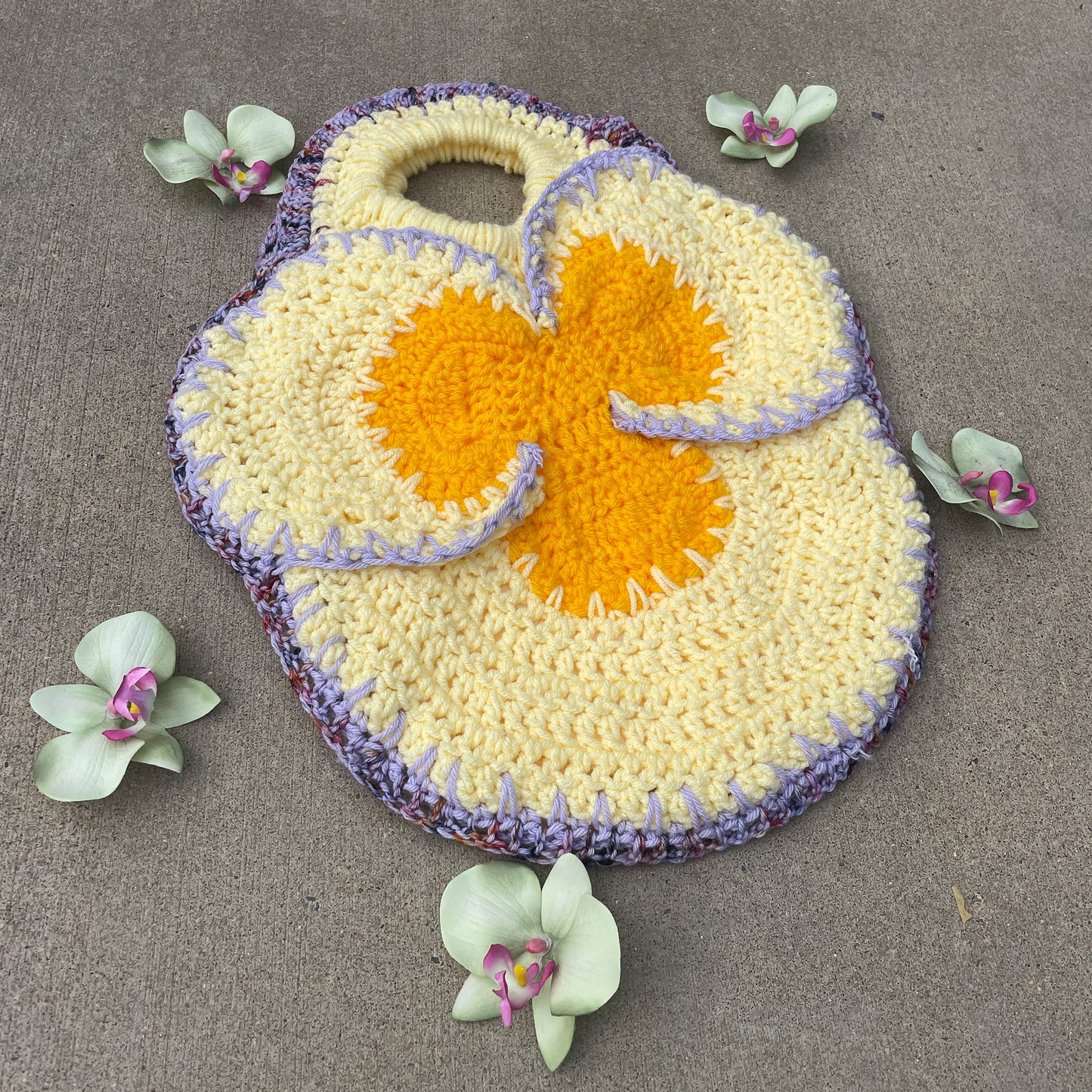 Pansy Tote Mini- Banana