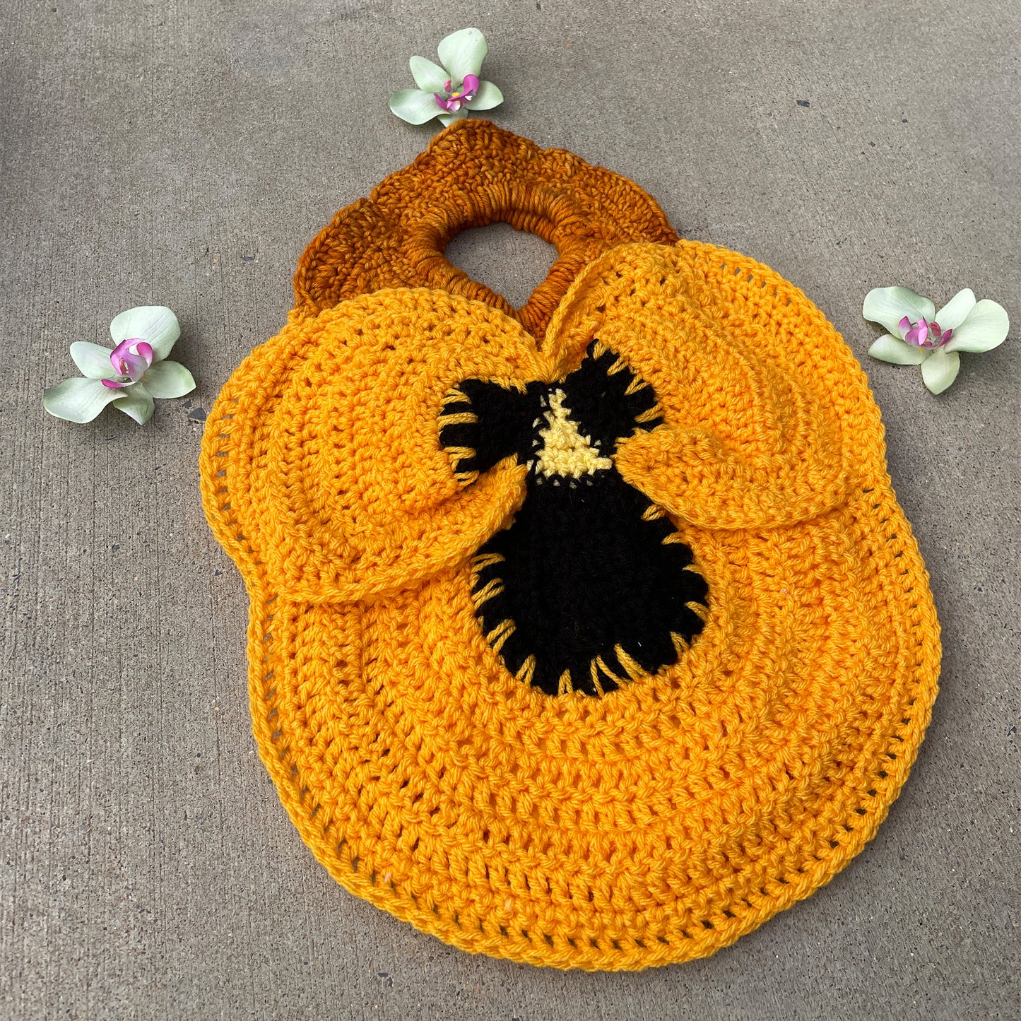 Pansy Tote Mini- Mango
