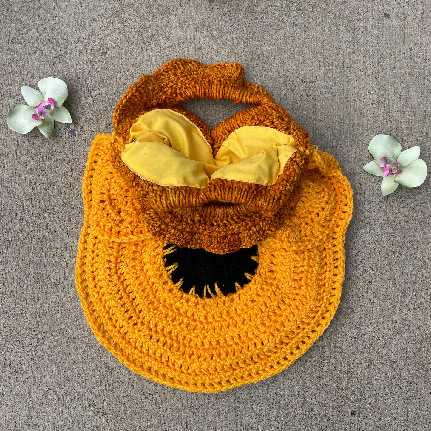 Pansy Tote Mini- Mango