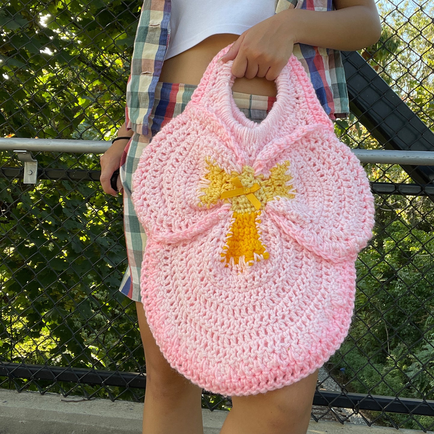 Pansy Tote Mini- Bubblegum