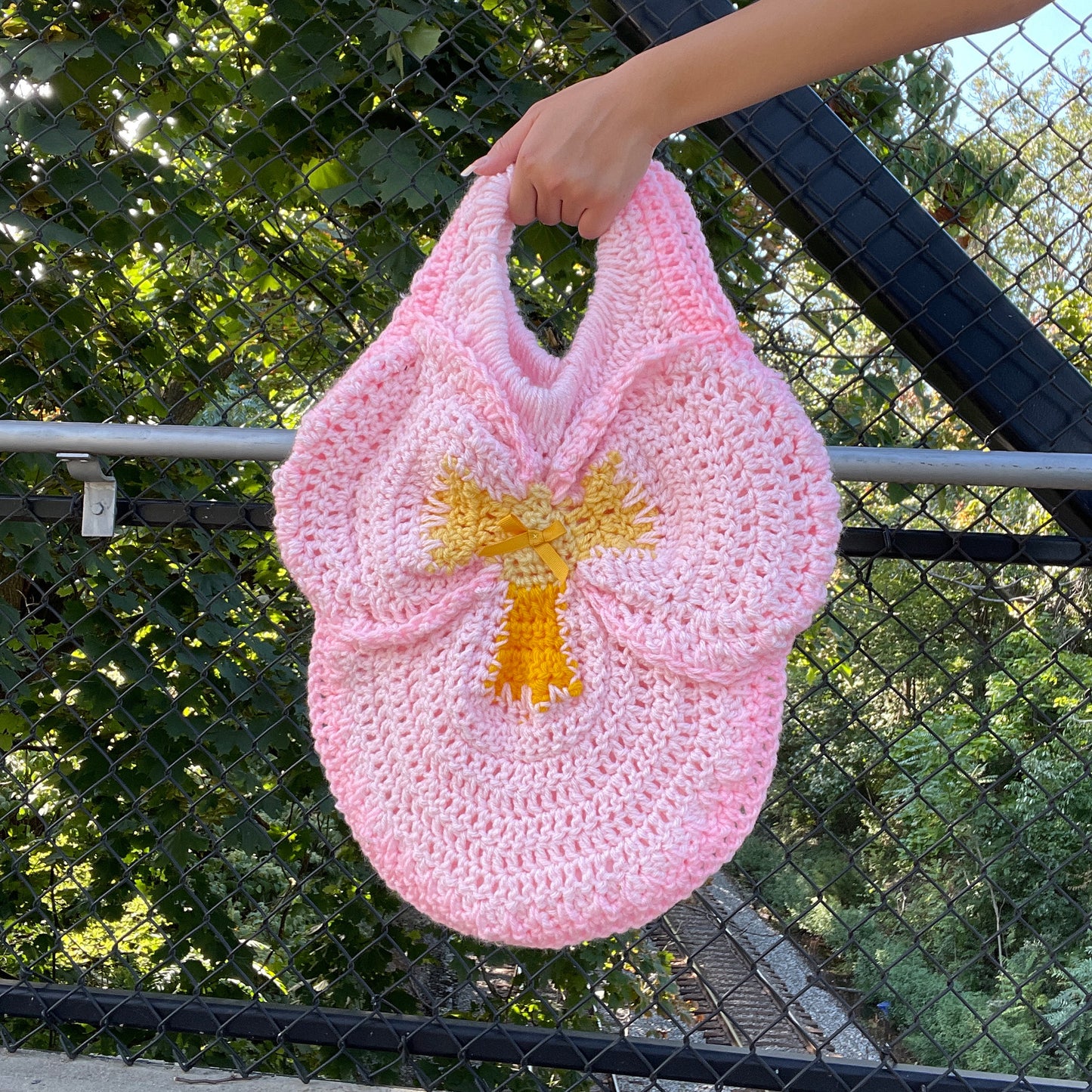 Pansy Tote Mini- Bubblegum