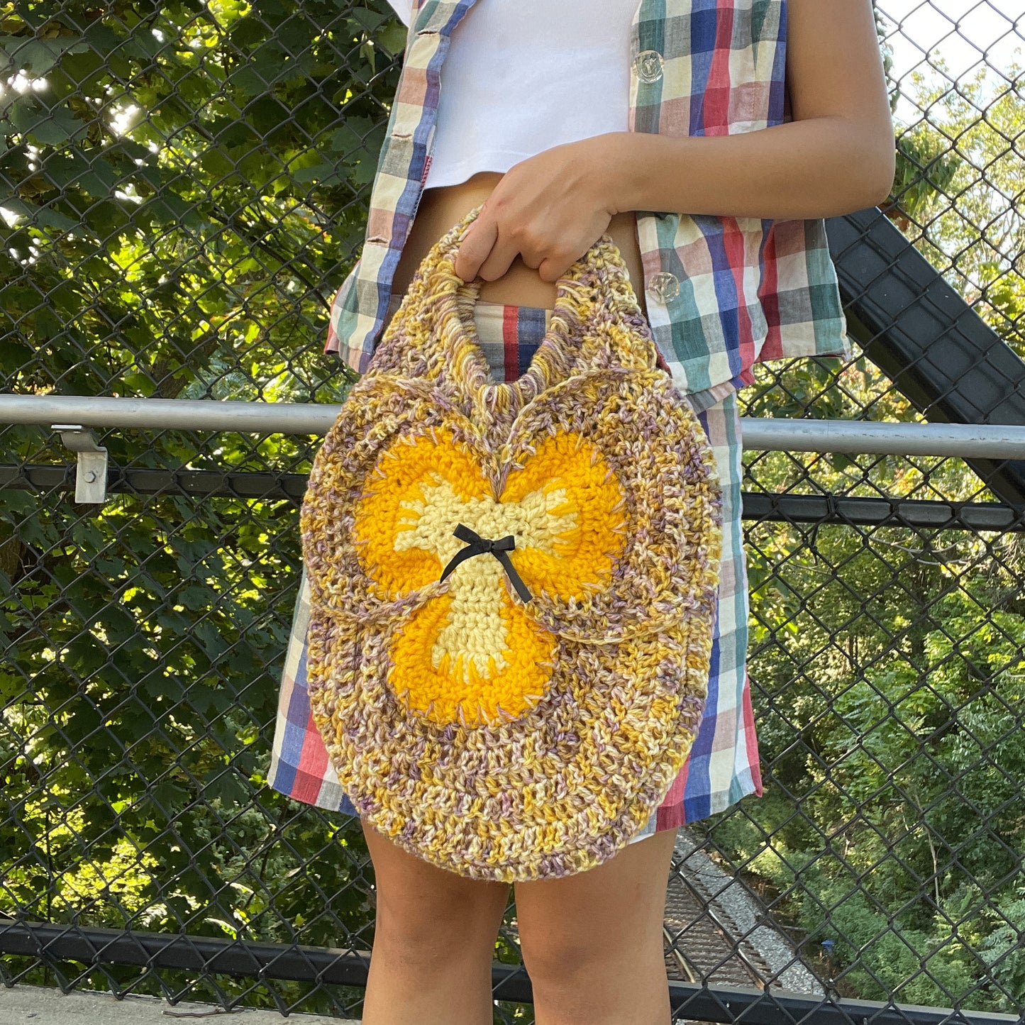 Pansy Tote Mini- Plum & Ginger