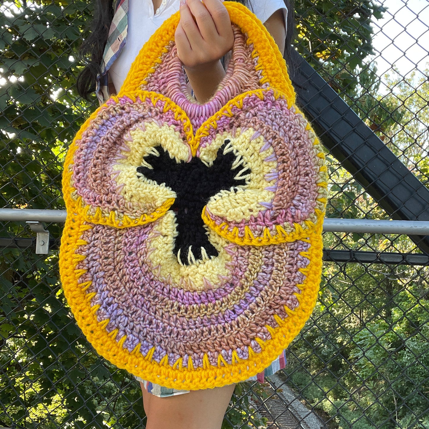 Pansy Tote Mini- Sunset