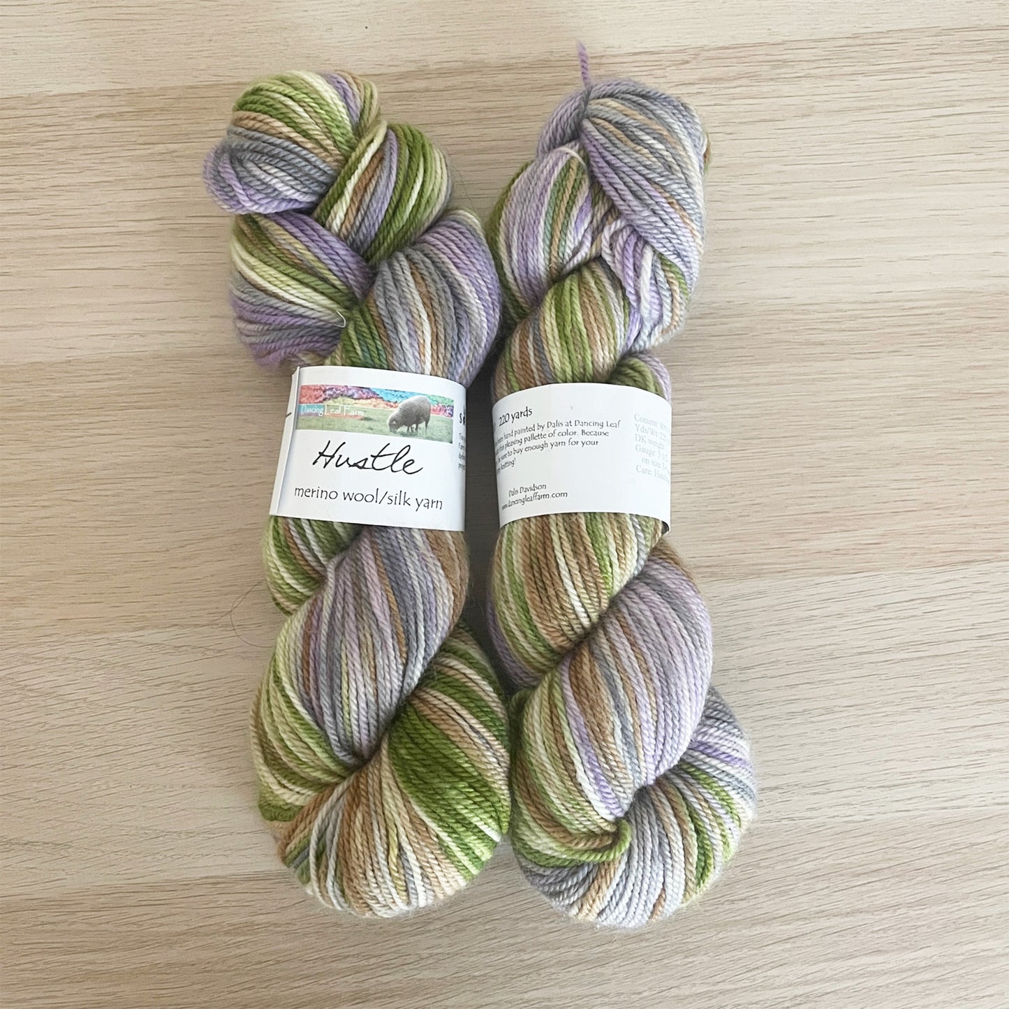 Yarn Destash: Hustle by Dancing Leaf Farm