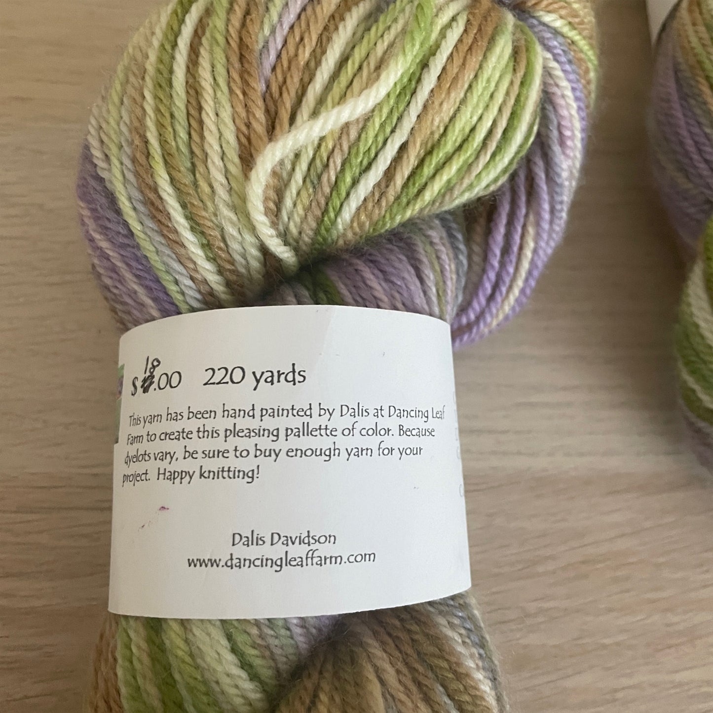 Yarn Destash: Hustle by Dancing Leaf Farm