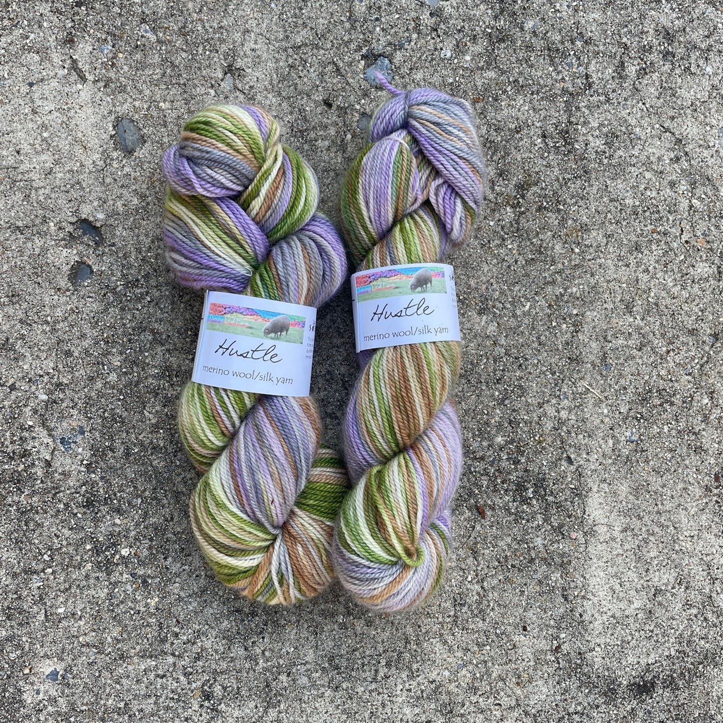 Yarn Destash: Hustle by Dancing Leaf Farm