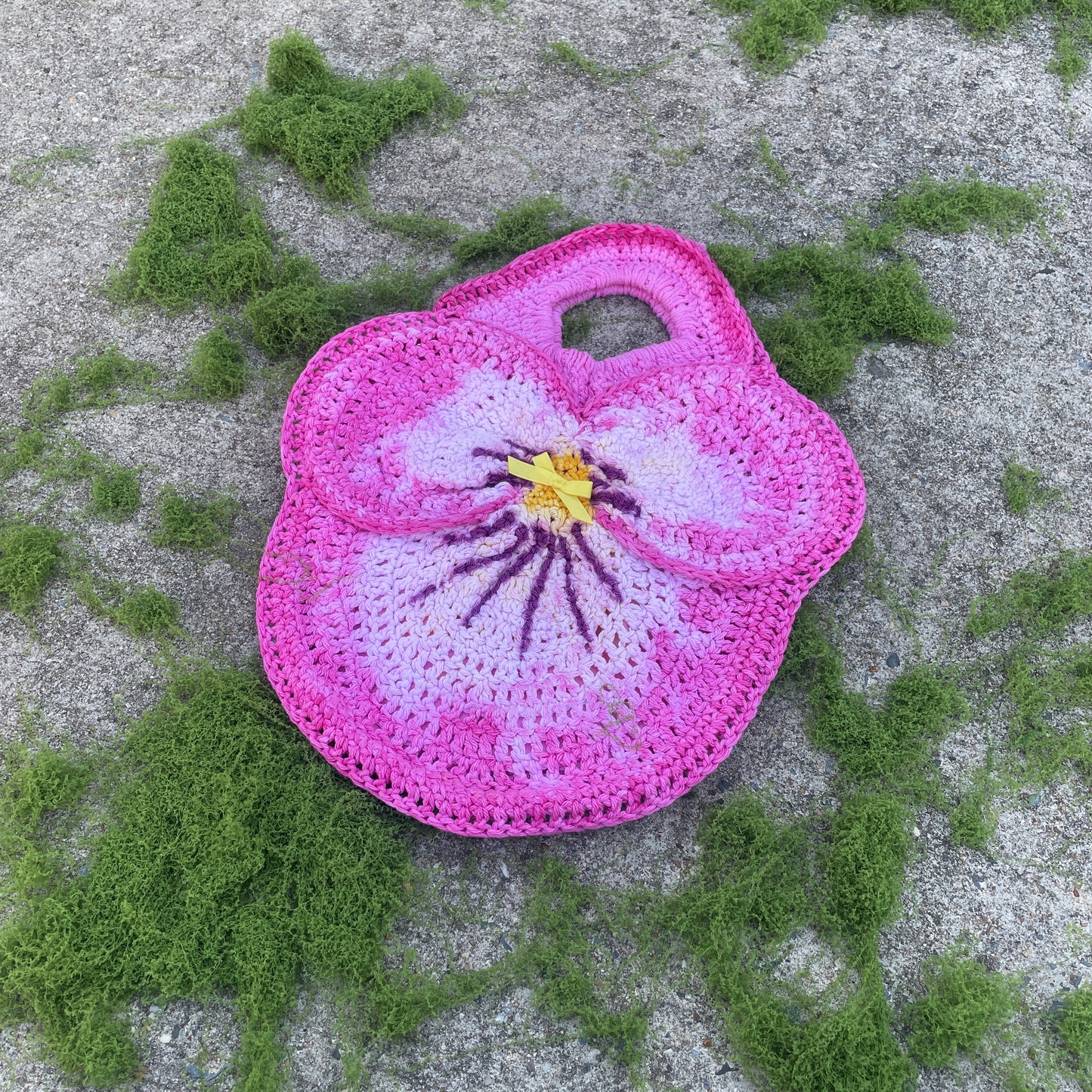 Pansy Tote Mini "Spring"