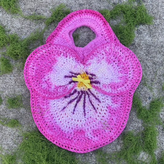 Pansy Tote Mini "Spring"