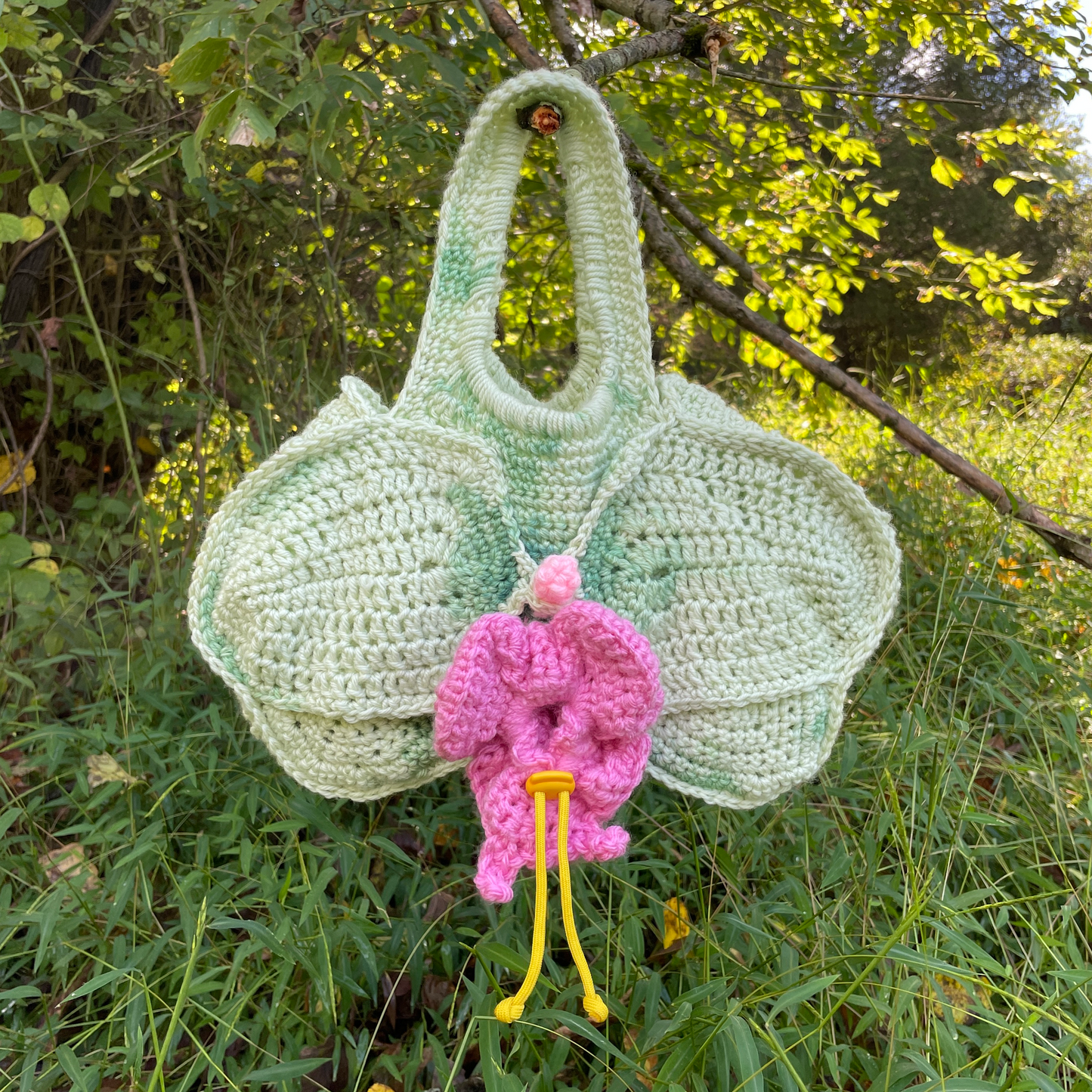 Orchid Purse - Clover