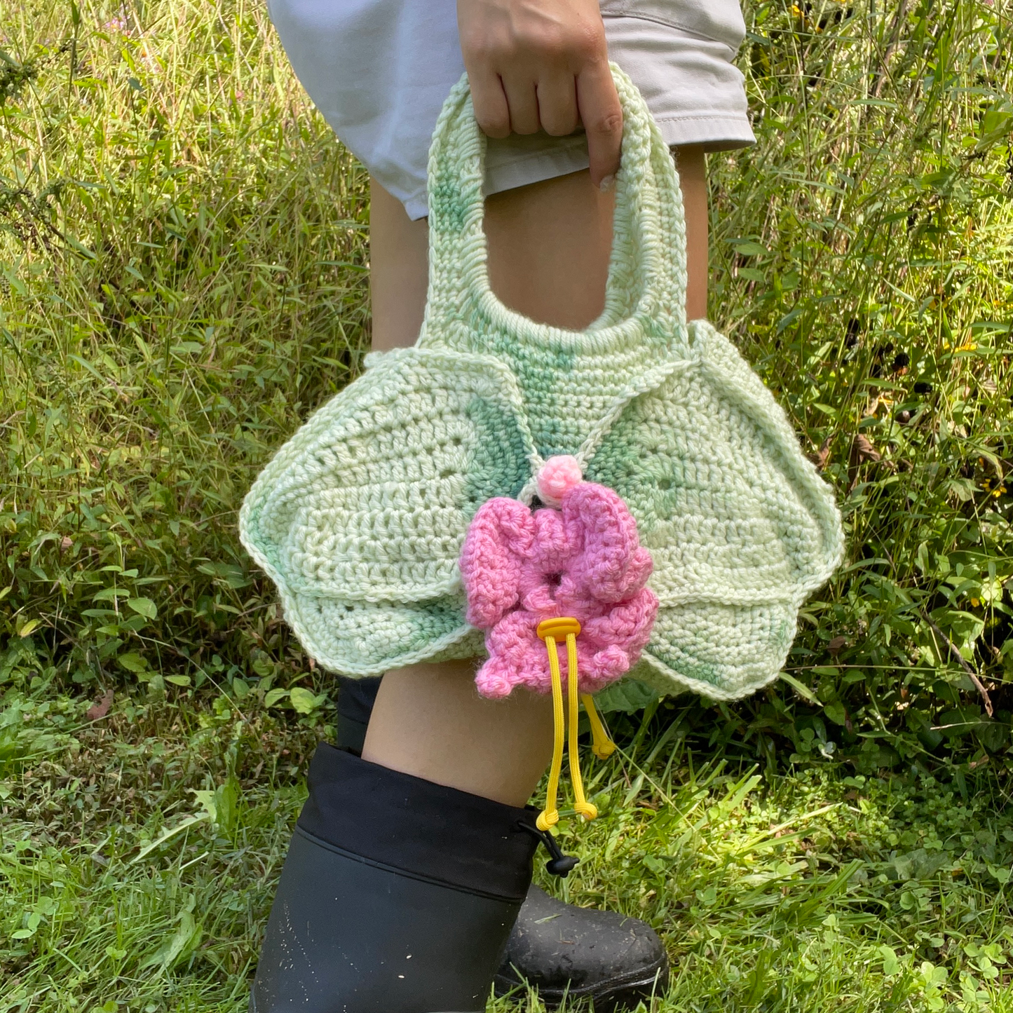 Orchid Purse - Clover