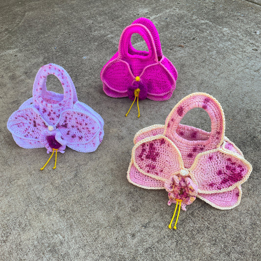 Custom Orchid Purse