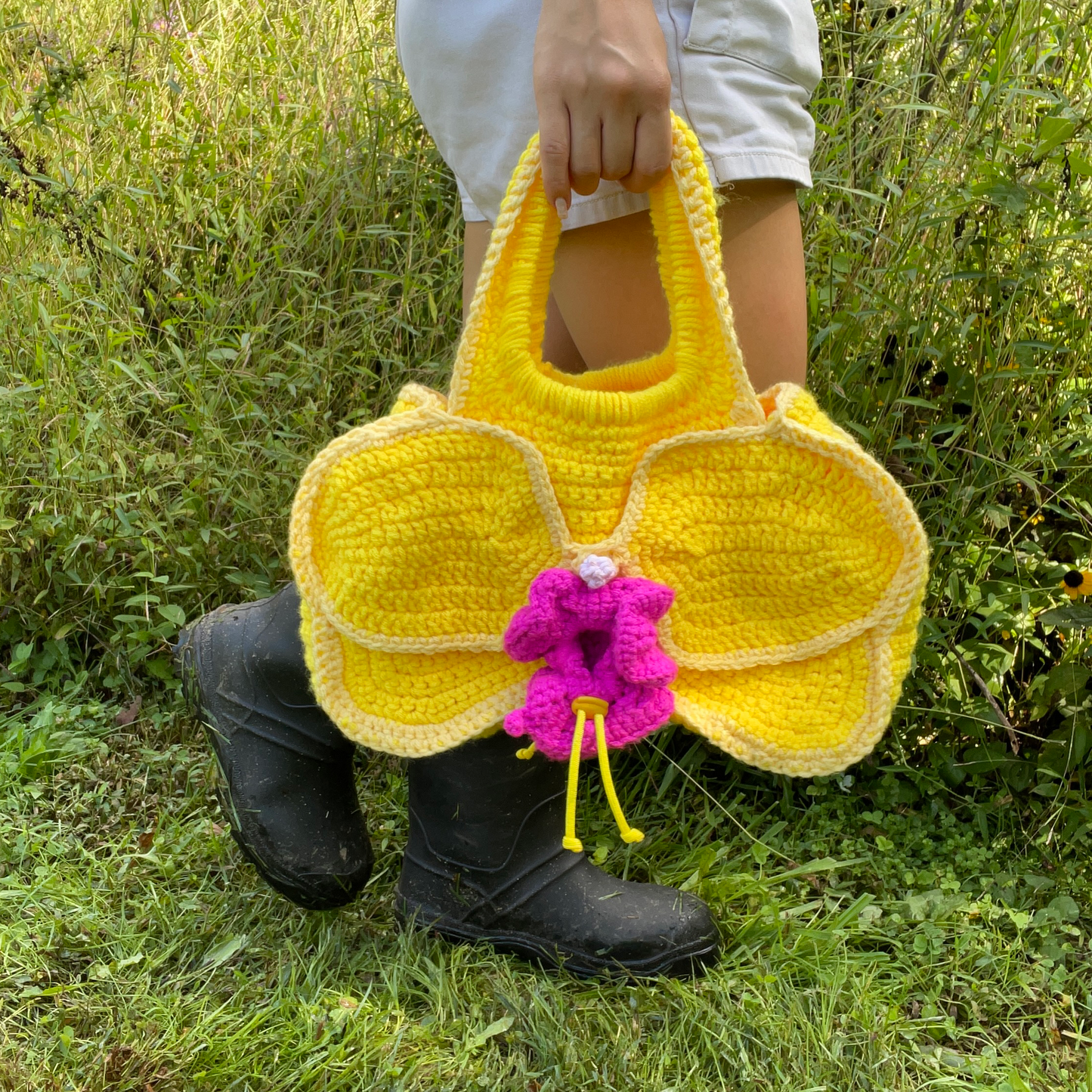 Orchid Purse - Cutie