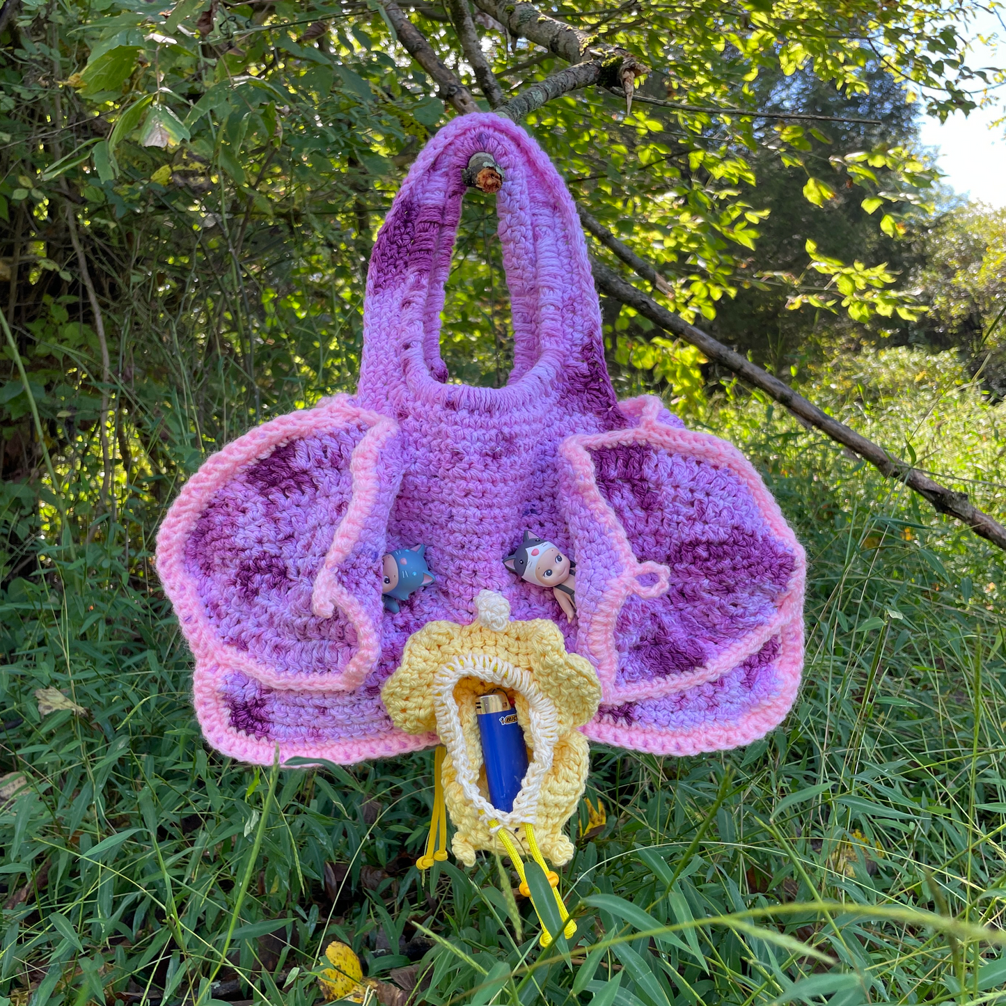 Orchid Purse - Mottle