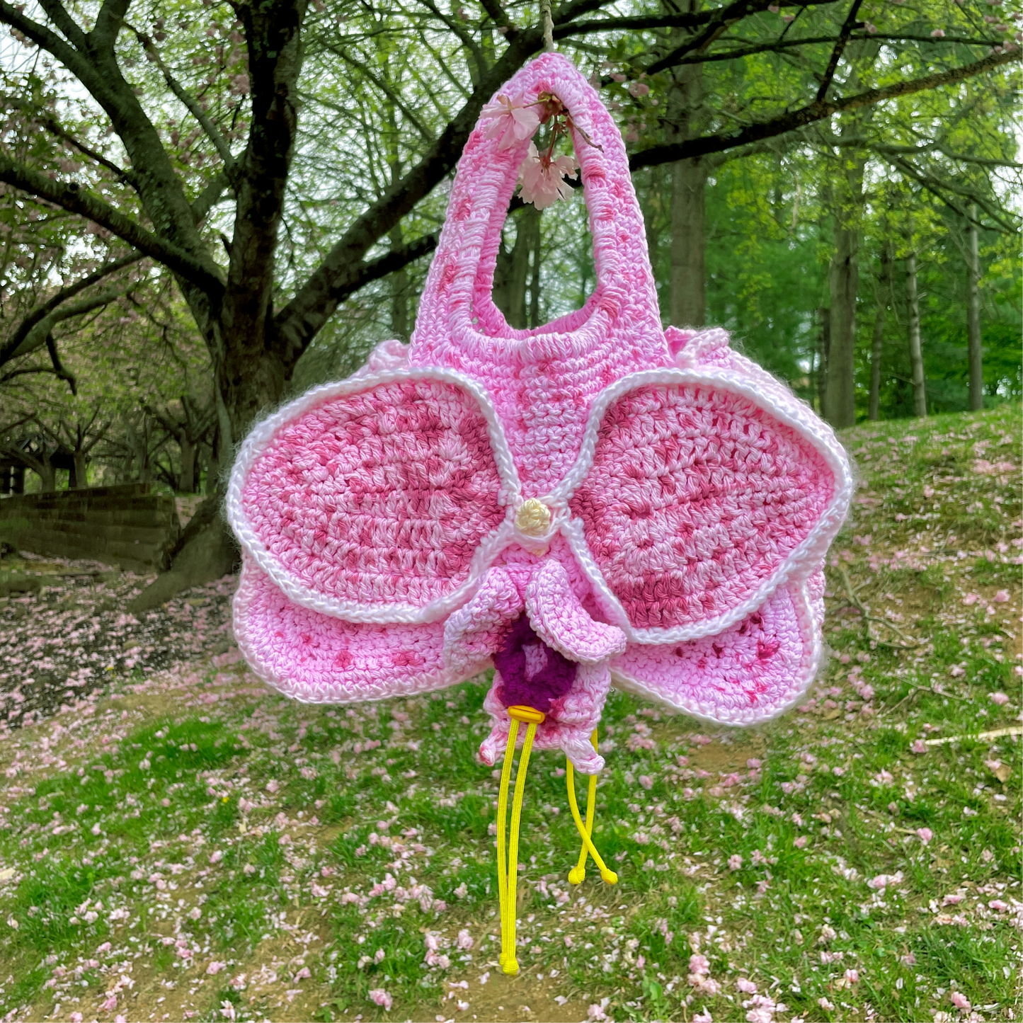 Orchid Purse - Blush Speckles