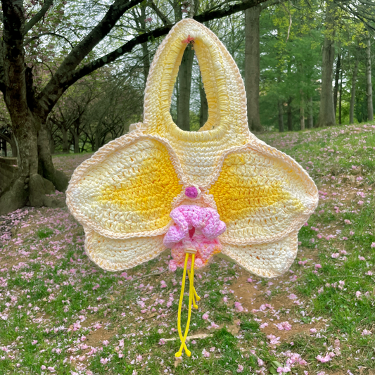 Orchid Purse - Sunshine